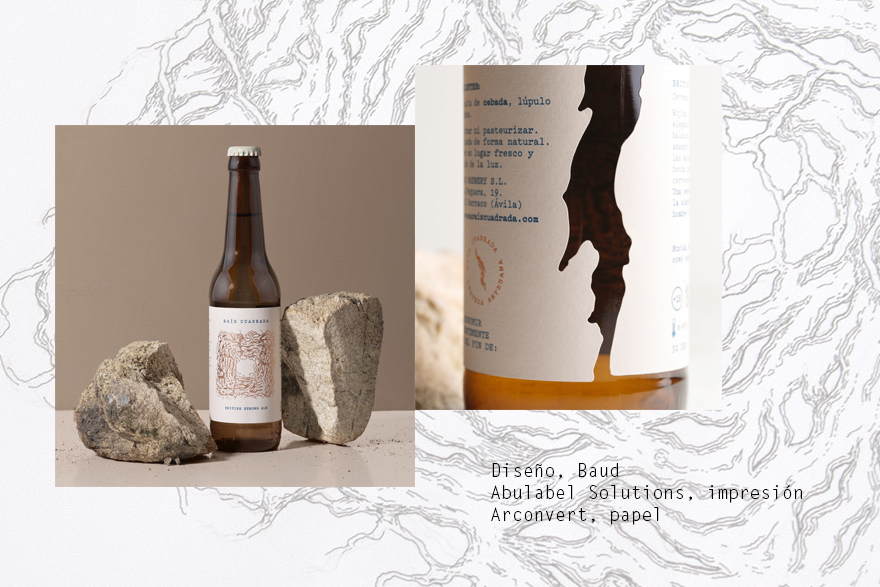 Ciencias caos profundidad Raíz Cuadrada: la etiqueta de una cerveza con una bonita historia diseñada  por Baud